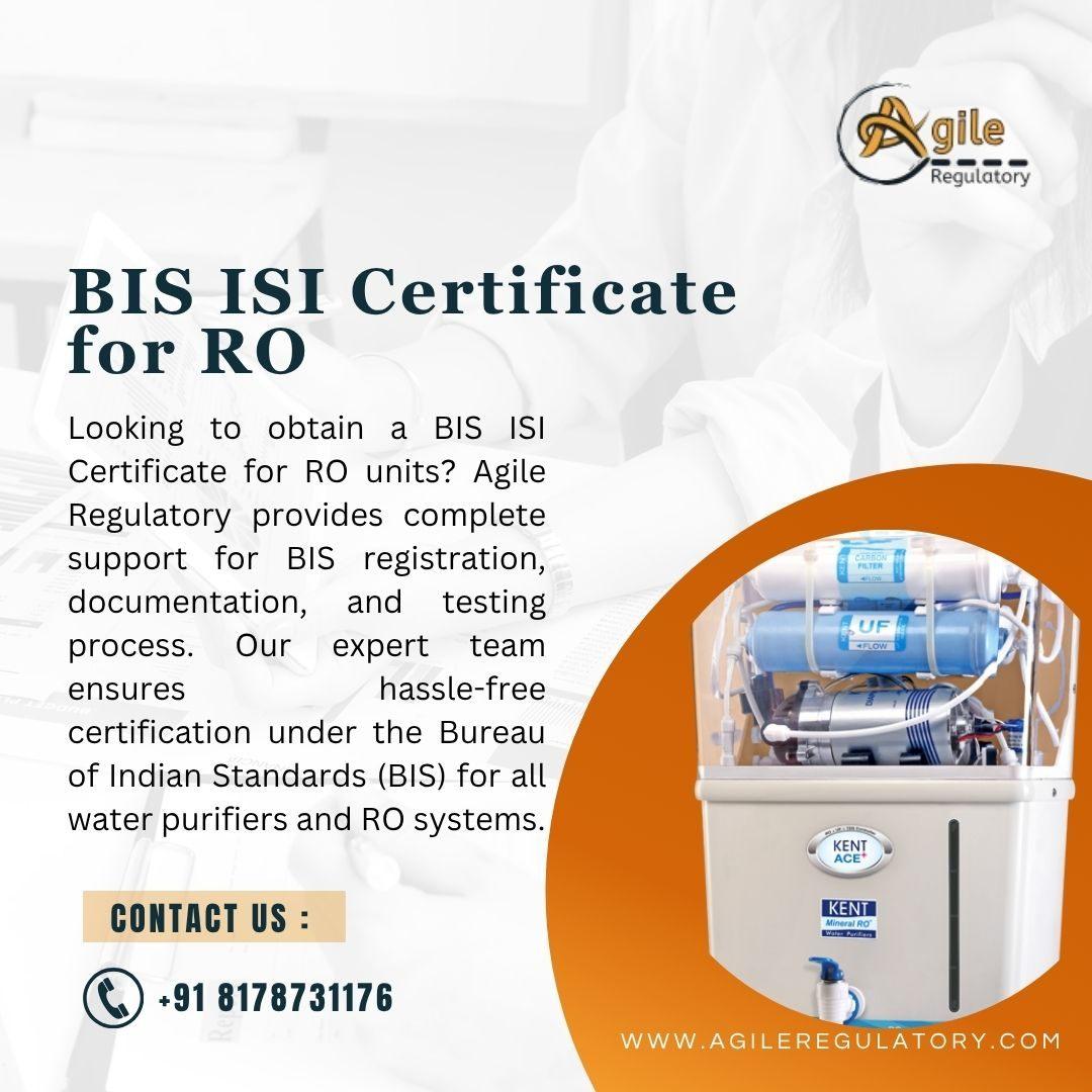 bis-isi-certificate-for-ro-get-assistance-from-agile-regulatory