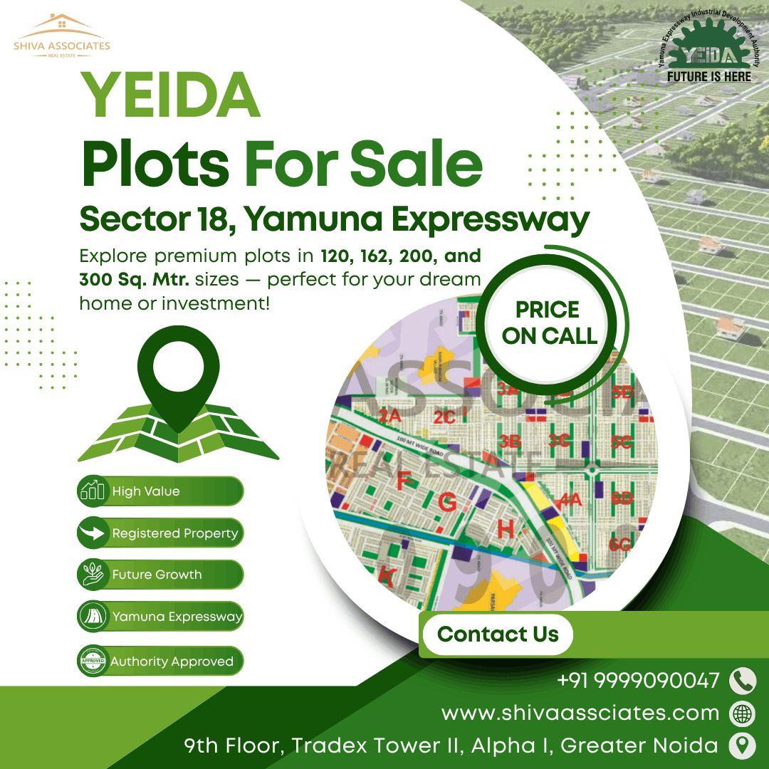Find Your Dream Plot in Sector 18, Yamuna Expressway with Shiva Associates!