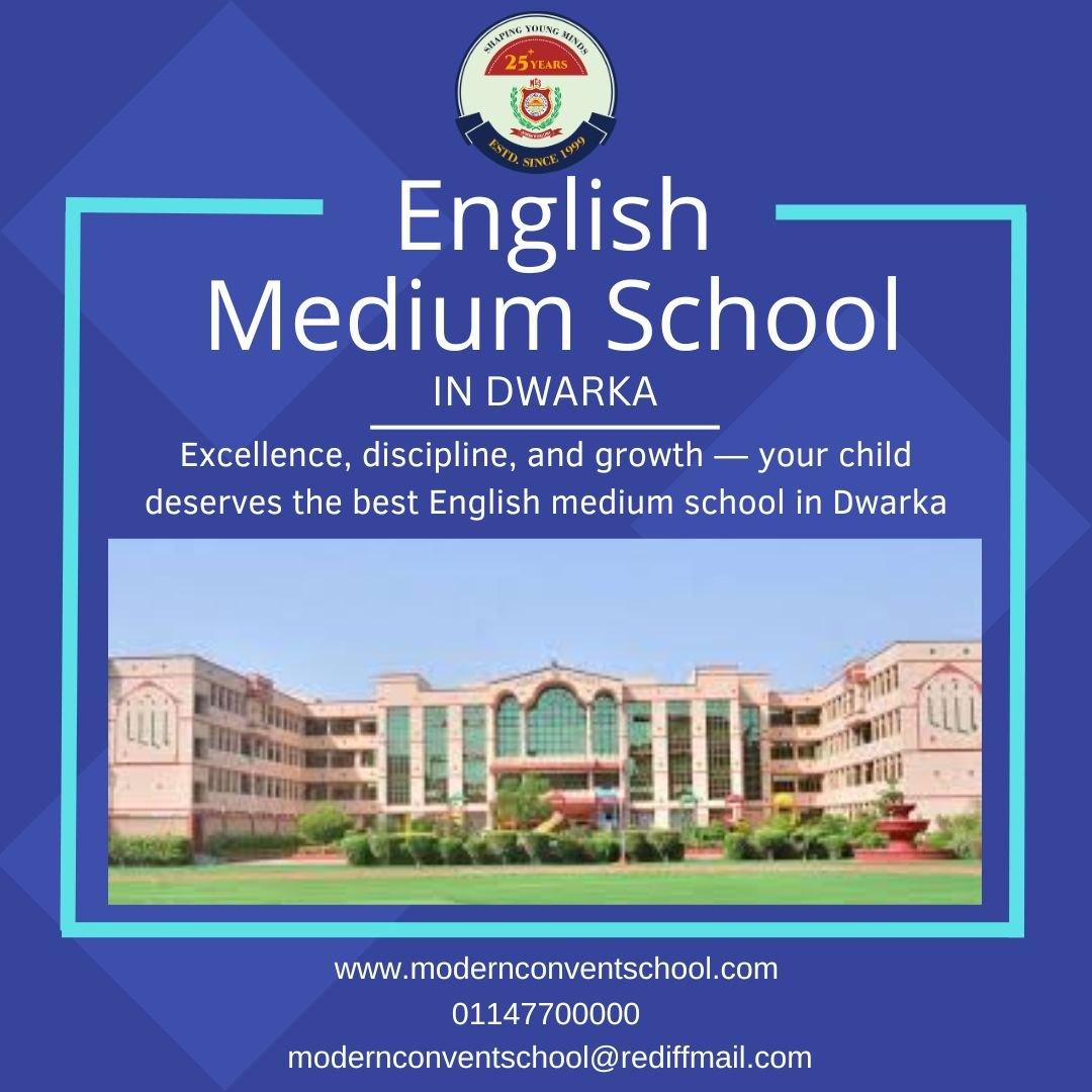 Best English medium school in Dwarka - Modern Convent School