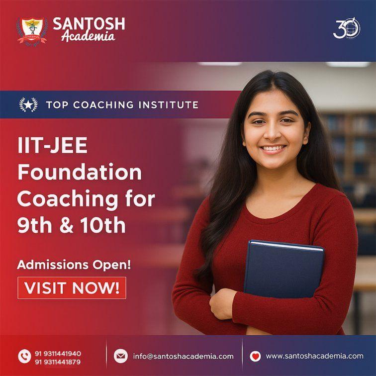 Expert IIT-JEE Foundation Coaching for 9th & 10th Students