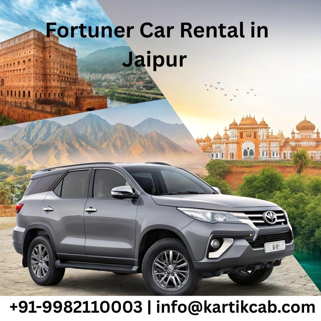 Fortuner Car Rental in Jaipur | Affordable & Comfortable Ride