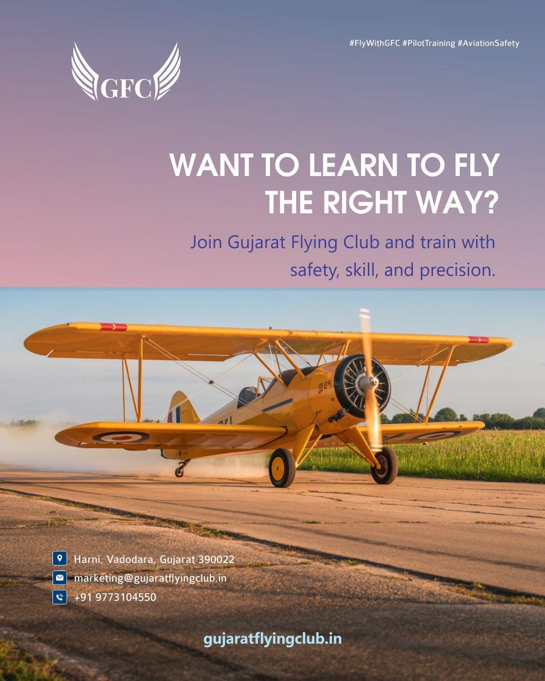 Pilot School in India - Gujarat Flying Club
