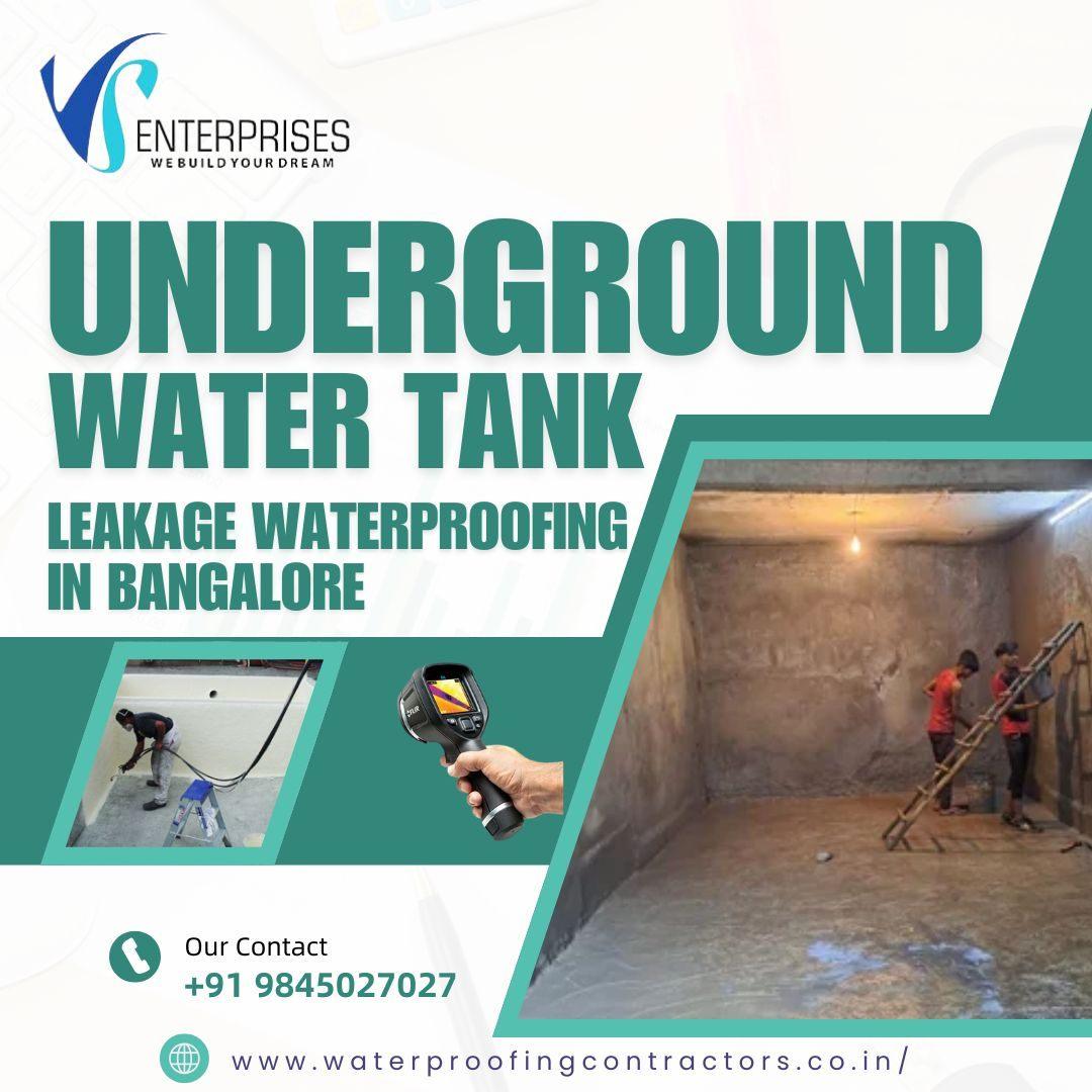 Underground Water Tank Leakage Waterproofing in Bangalore