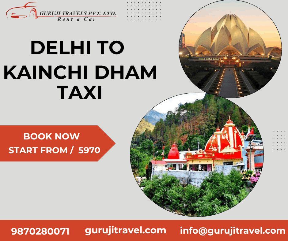 Delhi to Kainchi Dham Taxi fare one way