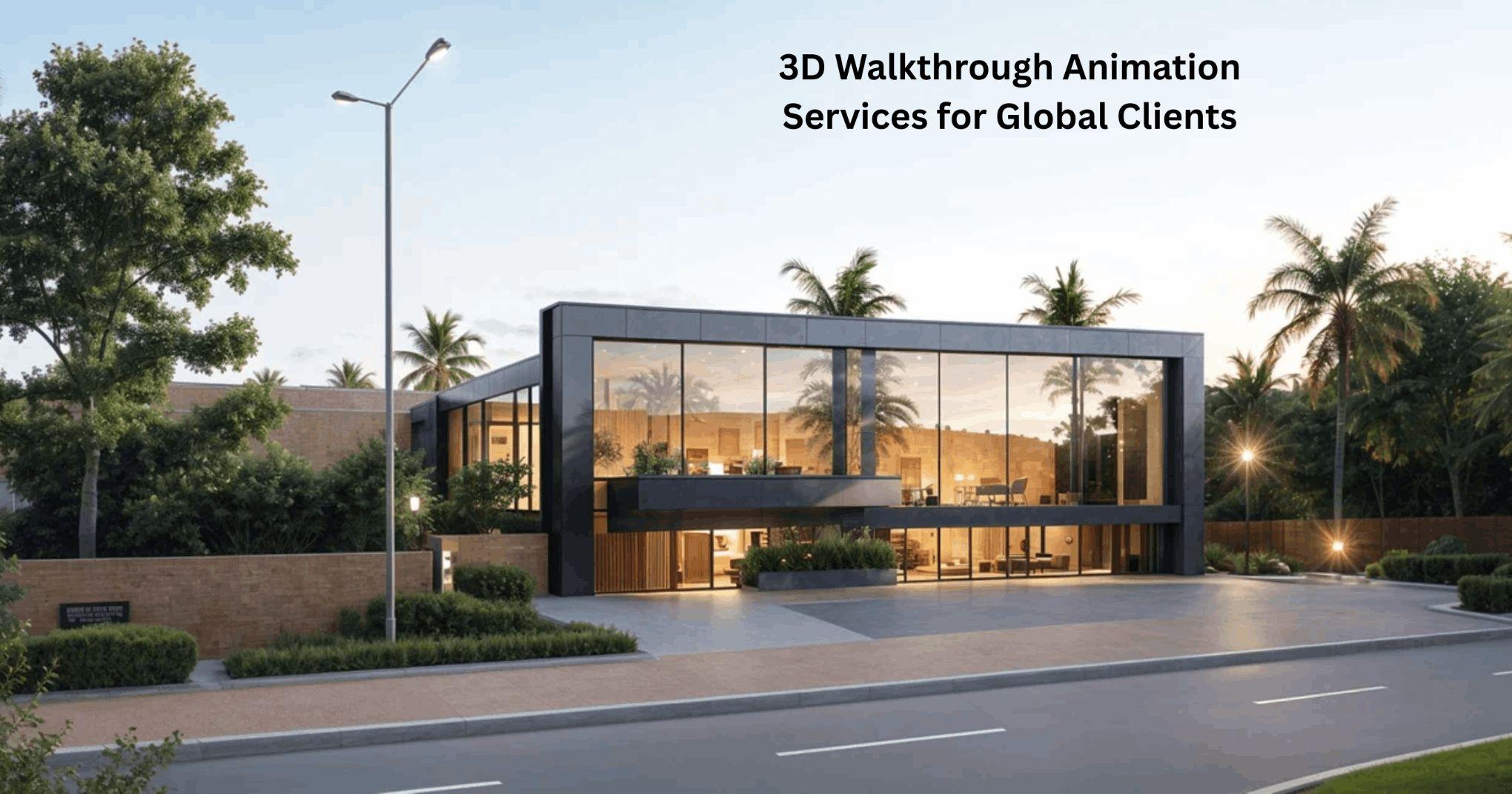 3D Walkthrough Animation Services for Global Clients 