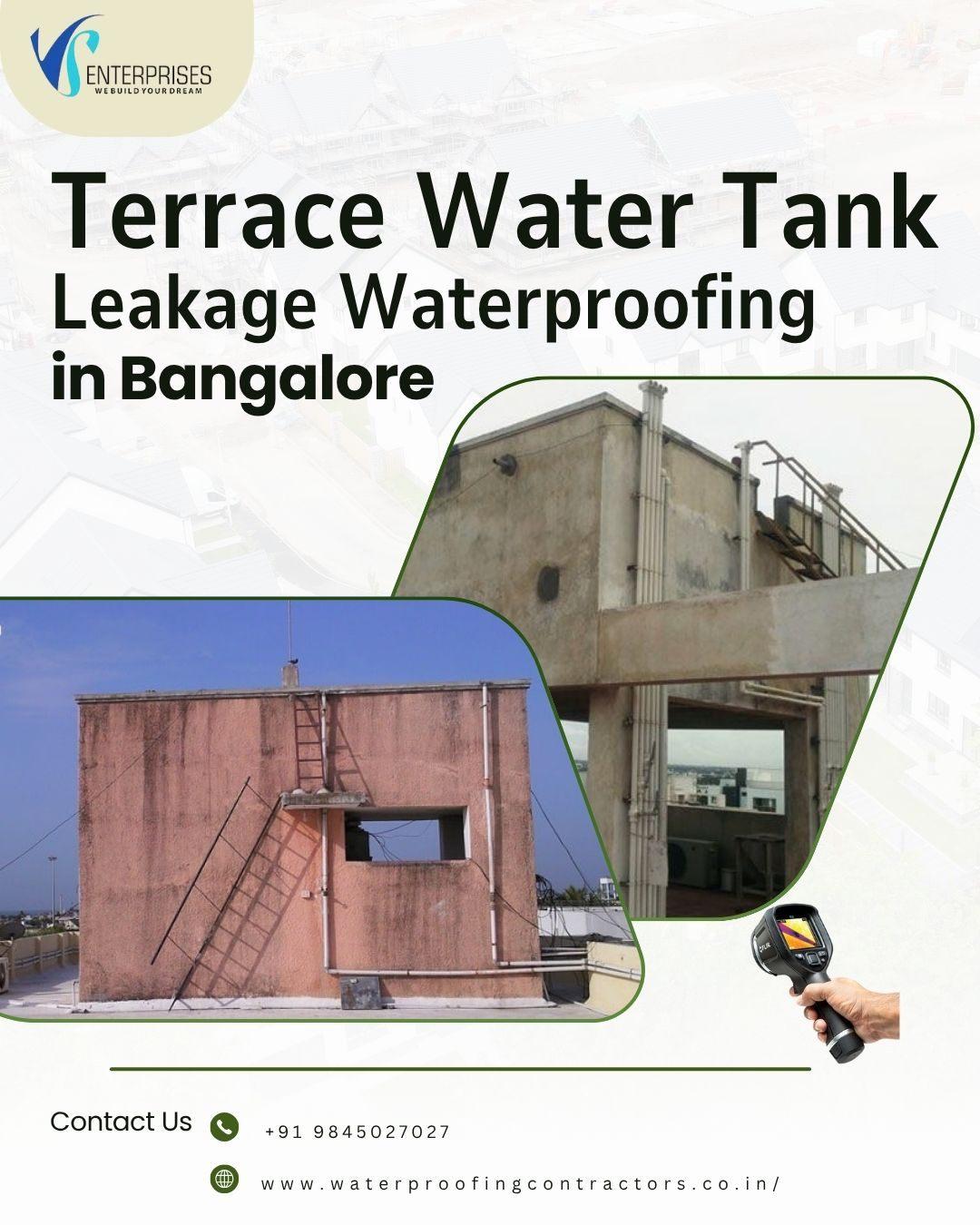 Terrace Water Tank leakage Waterproofing in Bangalore
