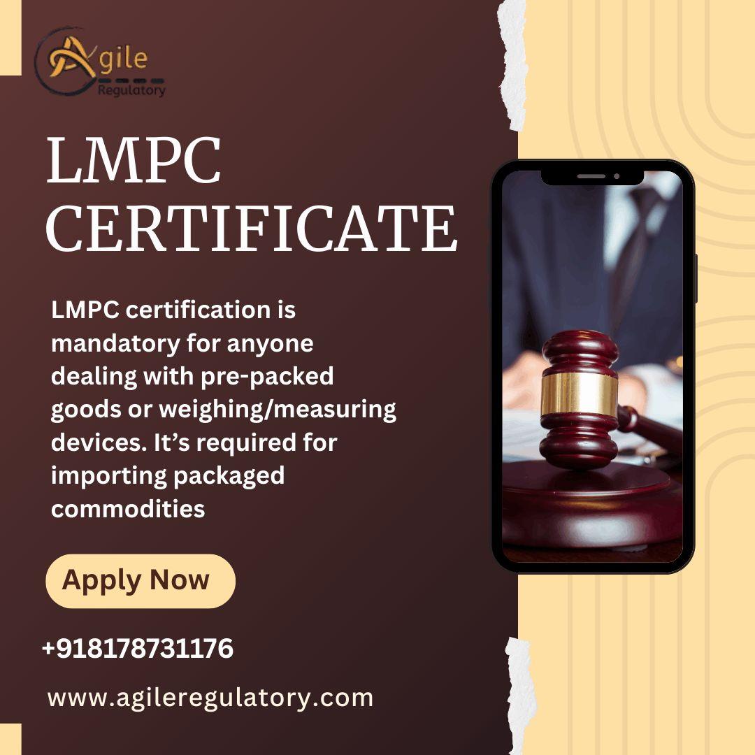 LMPC Registration Consultant in India