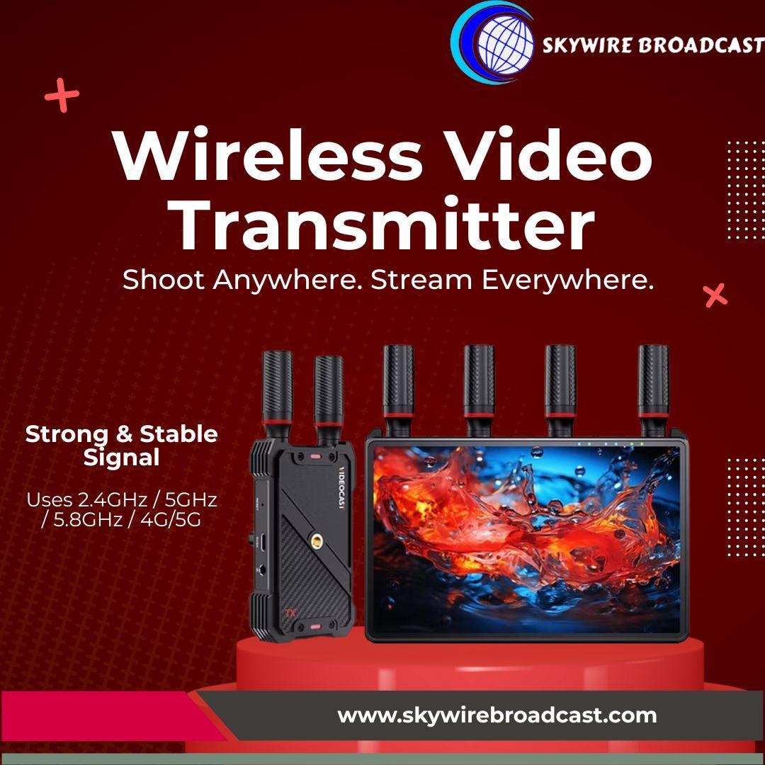 Best Affordable Wireless Video Transmitter for your live setup