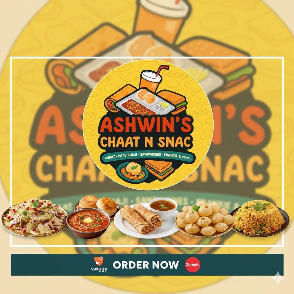 Ashwins Chaat N Snac  Pav Bhaji Tawa Pulao Franky Best Chaat in Nerul 