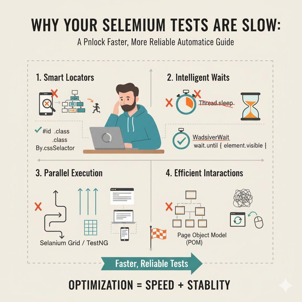 Why Your Selenium Tests Are Slow: A Practical Performance Guide	