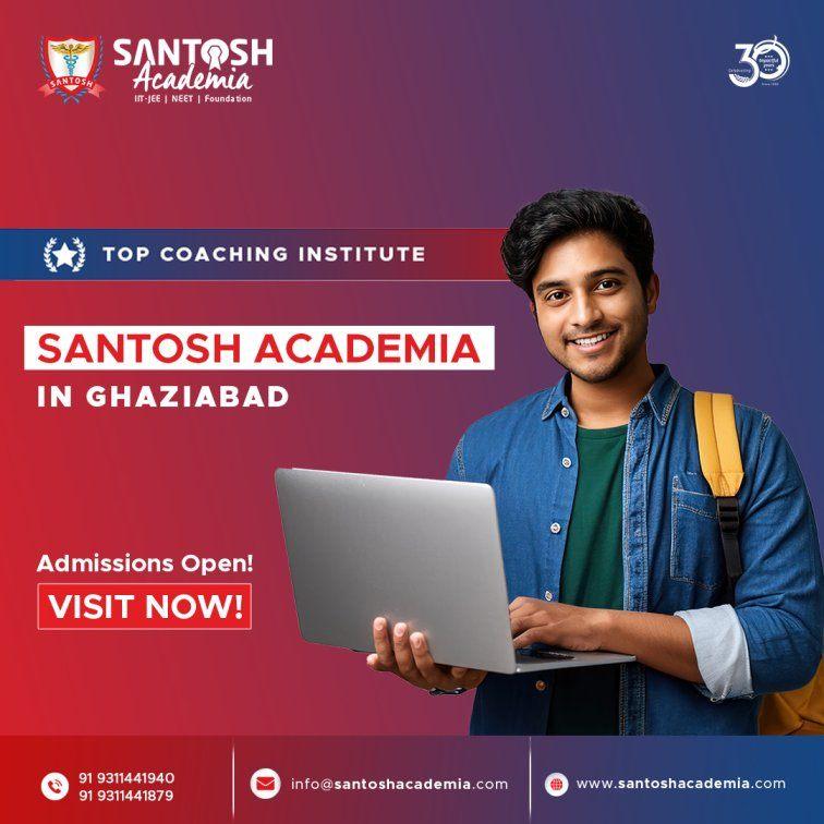 Santosh academia in Ghaziabad offering excellent academic coaching