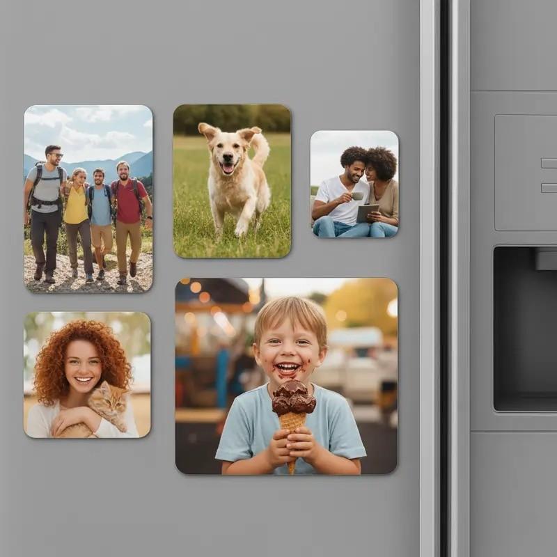 Customized Photo Magnets