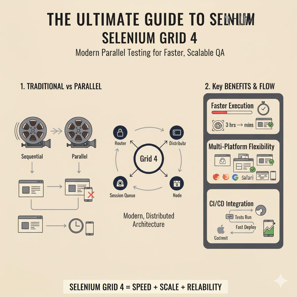 The Ultimate Guide to Selenium Grid 4 for Parallel Testing	
