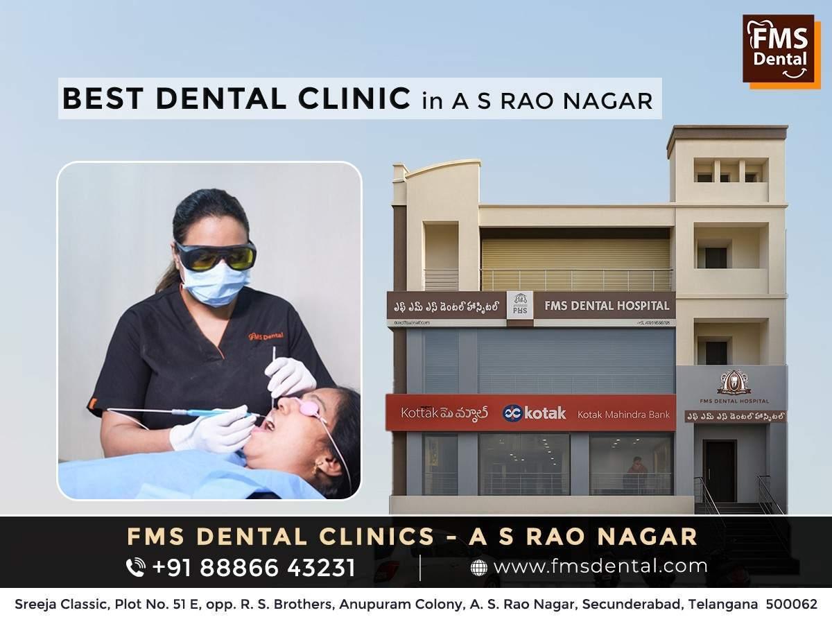 Top Dental Clinic in  A S Rao Nagar | FMS Dental 