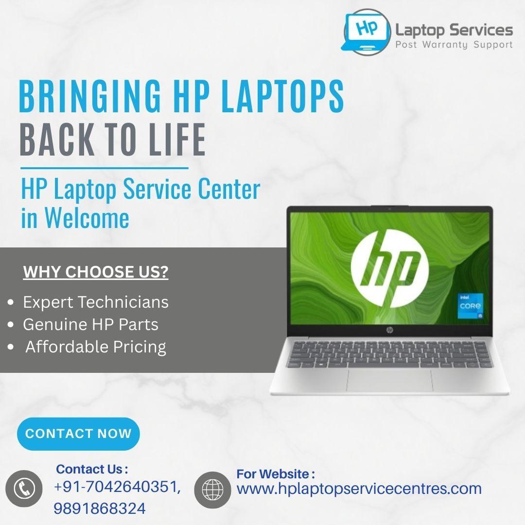 HP Laptop Service Center In Welcome
