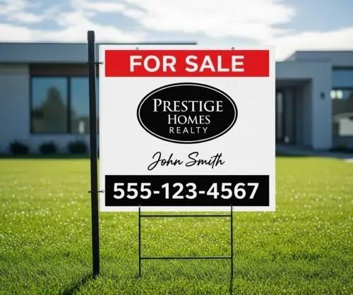 Real Estate Signs & Marketing Materials
