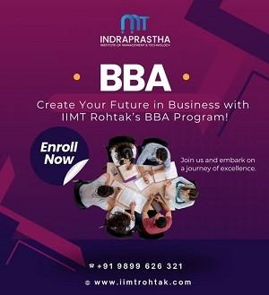 BBA Course in Rohtak at IIMT Rohtak for a Successful Business Career