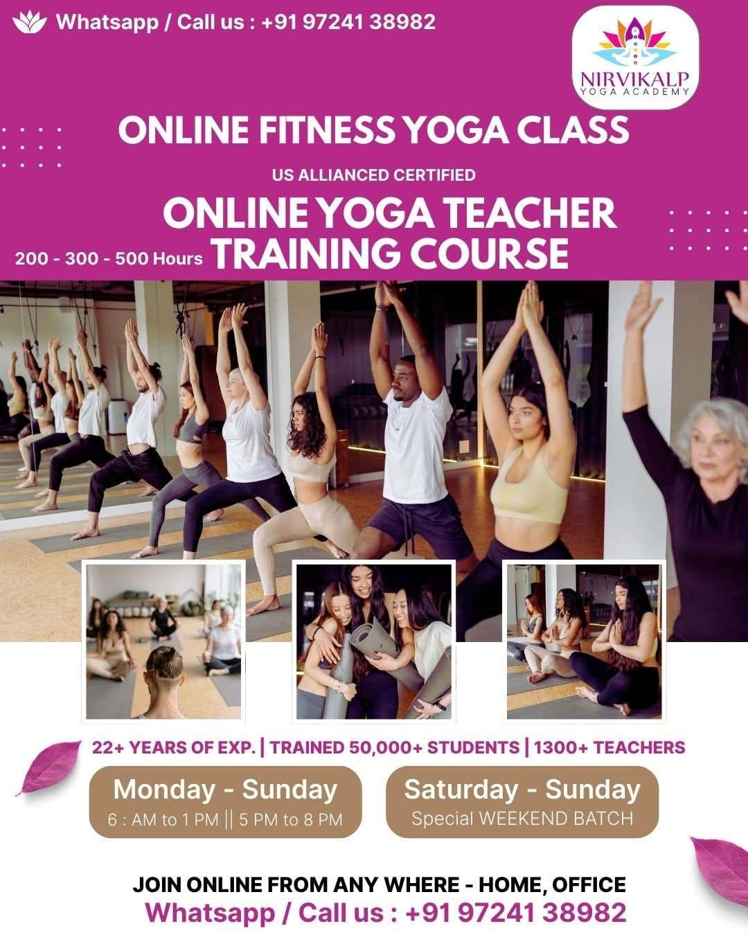 Certified Yoga Teacher Training Course in Ahmedabad