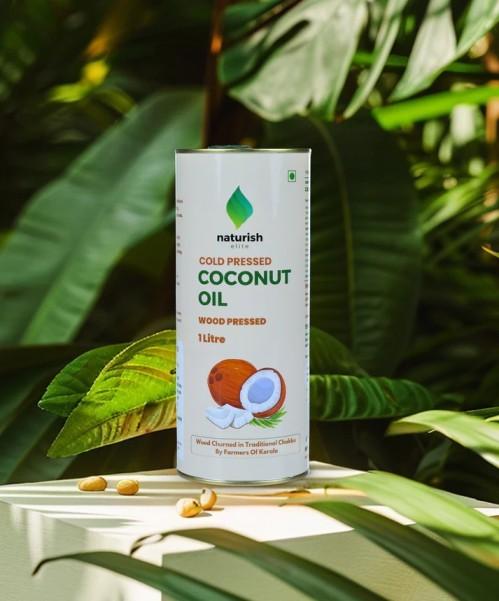 Naturish Elite Wood & Cold Pressed Coconut Oil