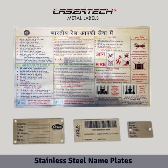 Stainless Steel Name Plates manufacturer in Pune