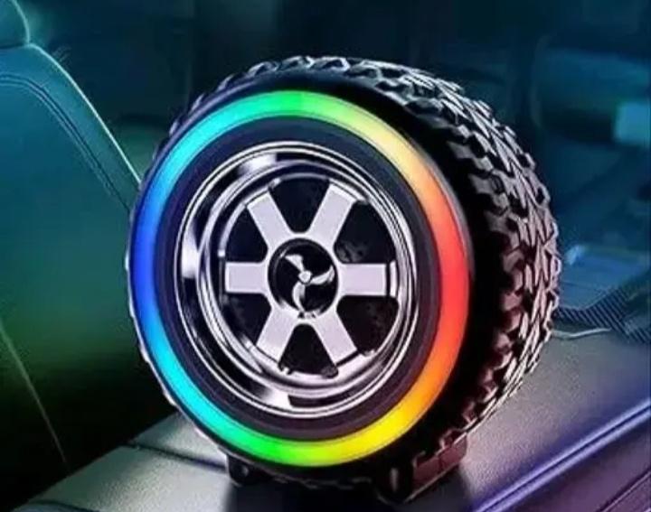 LED Tyre-Shaped Portable Bluetooth Speaker