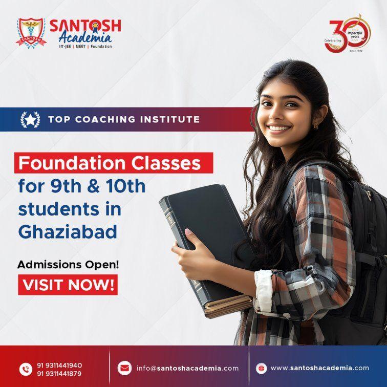 Foundation Classes for 9th & 10th students in Ghaziabad with planned learning