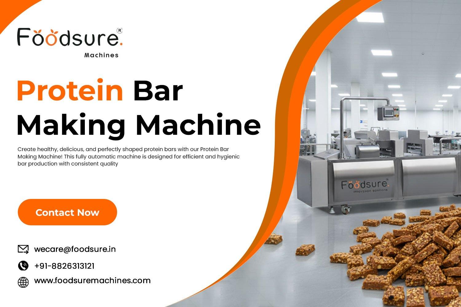 Easy Protein Bar Making Line for Clean and Steady Output