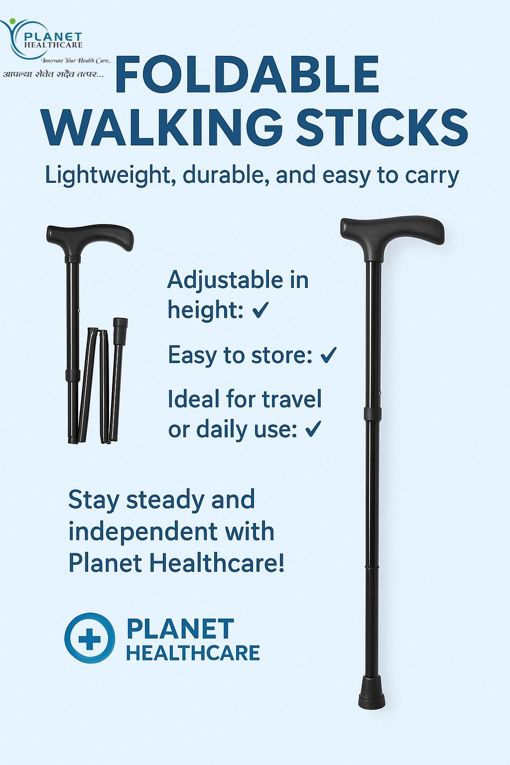  Foldable Walking Stick in Pune