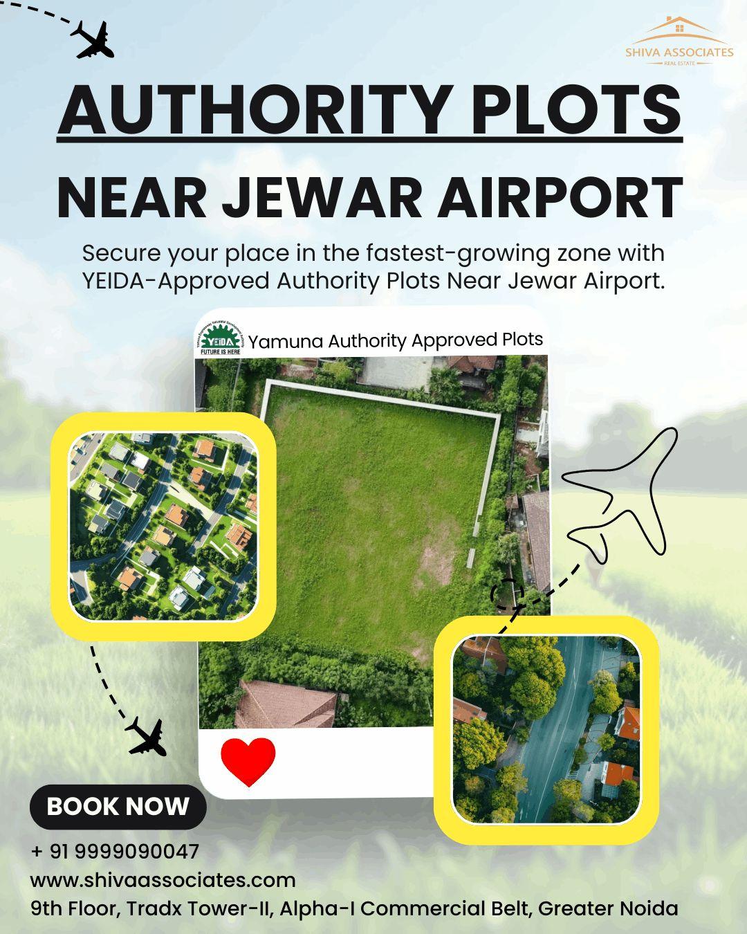 Authority Plots Near Jewar Airport.