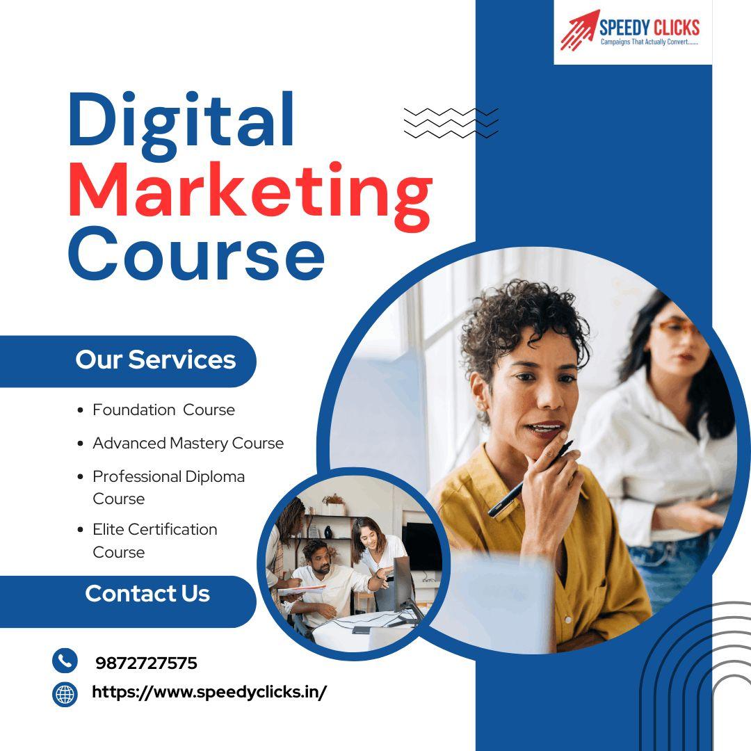 Digital Marketing Course in Chandigarh - Speedy Clicks