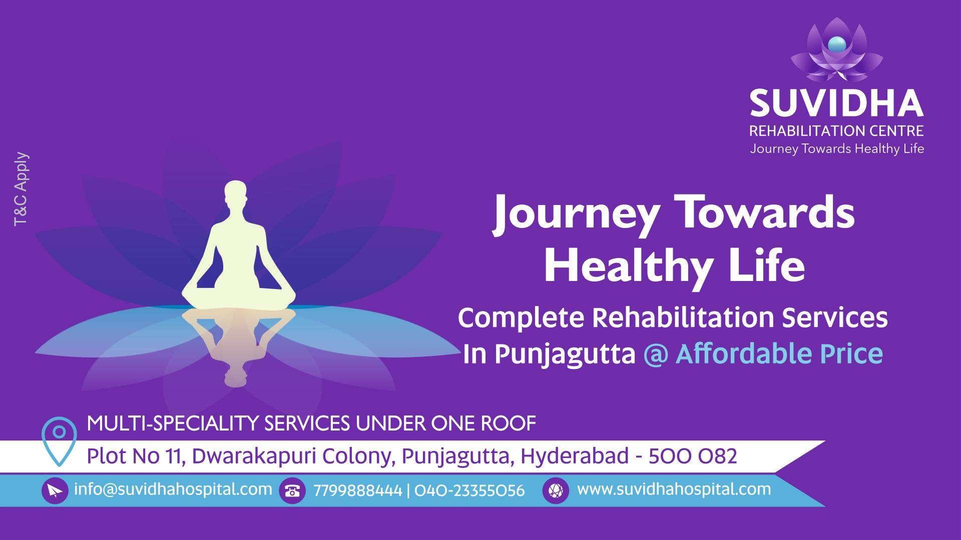 Best Multispecialty & Rehabilitation Center in Hyderabad Suvidha Hospital