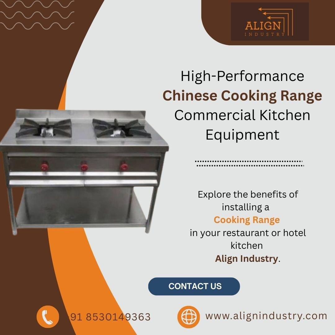 Efficient Commercial & Industrial-Grade Chinese Cooking Range Manufacturer