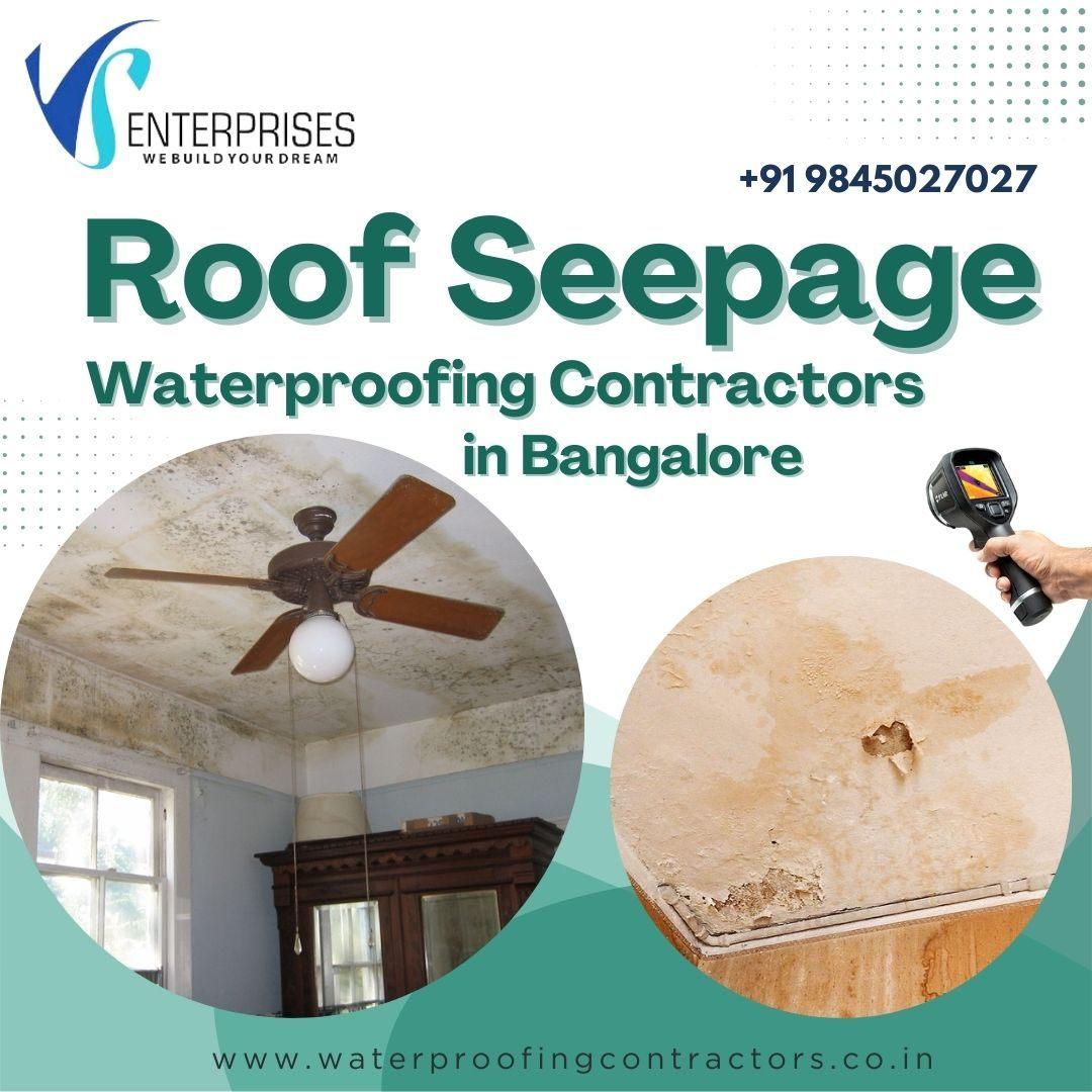 Roof Seepage Waterproofing Contractors in Yelahanka, Bangalore