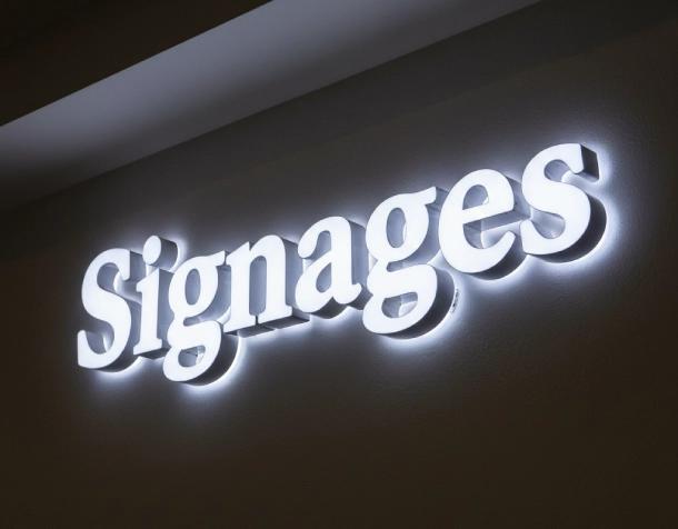 Acrylic 3D LED Letters for Business Signage  Brandsignages