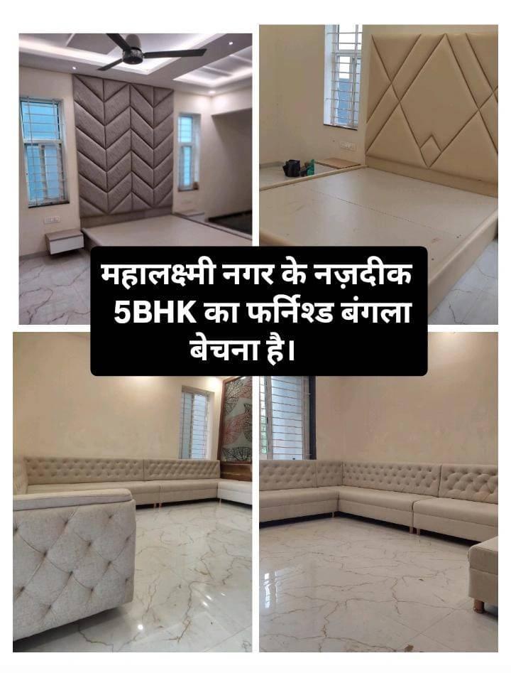 New Luxurious Fully Furnished Bunglow For Sale At Tulsi Nagar Near Jain Mandir.