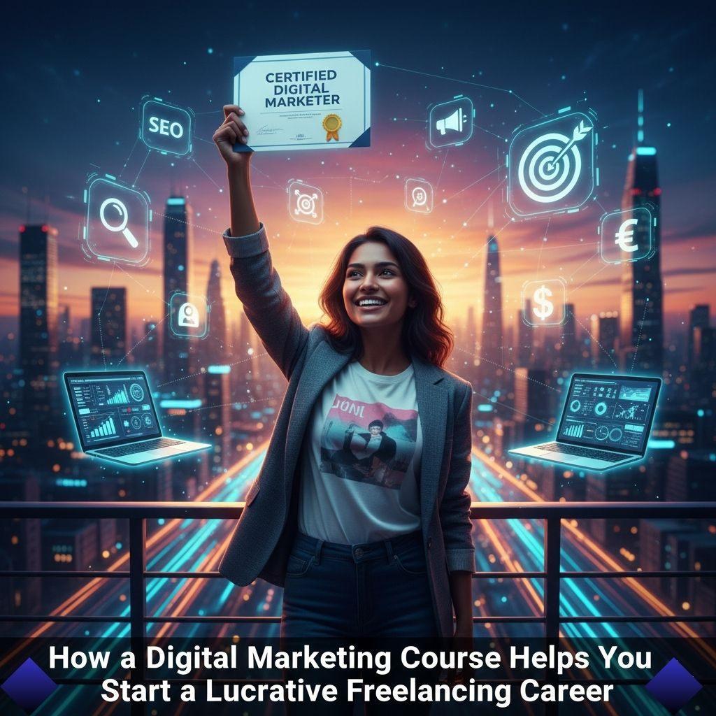 How a Digital Marketing Course Helps You Start Freelancing