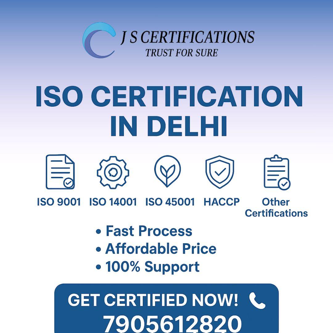 ISO Certification in Delhi