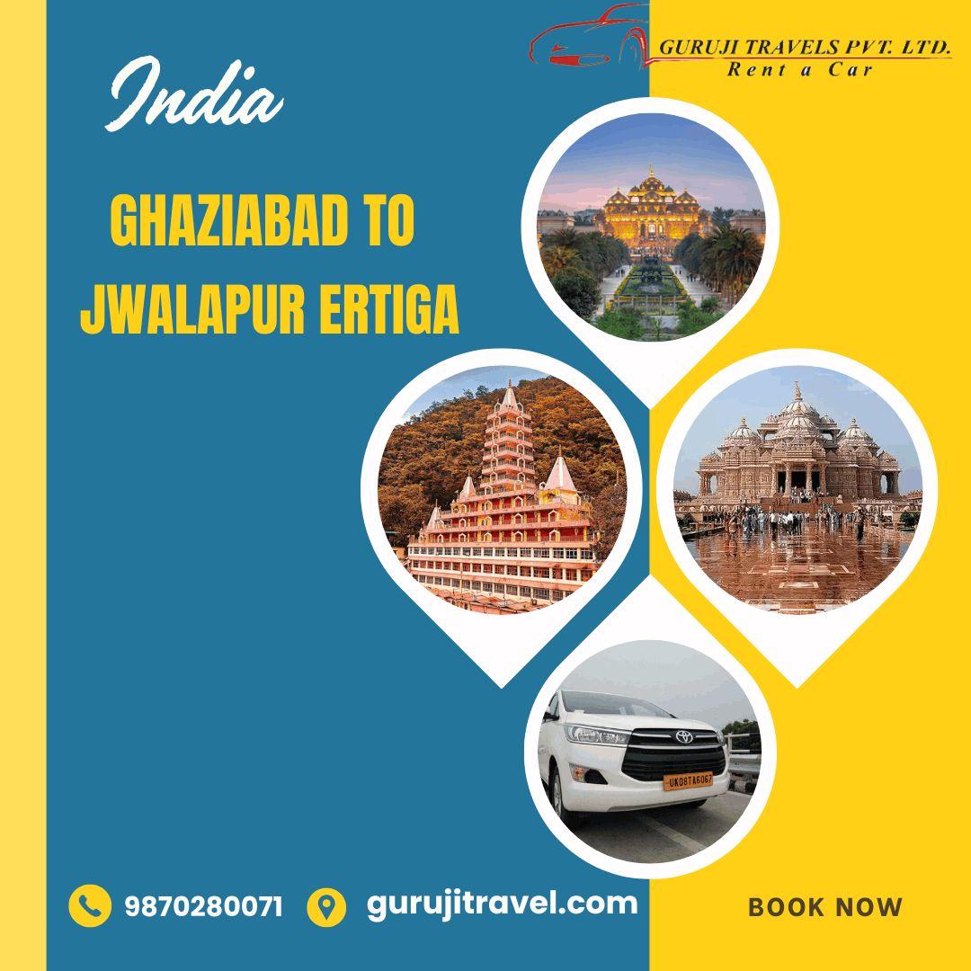 Ghaziabad to Jwalapur Ertiga with Guruji Travels Pvt Ltd