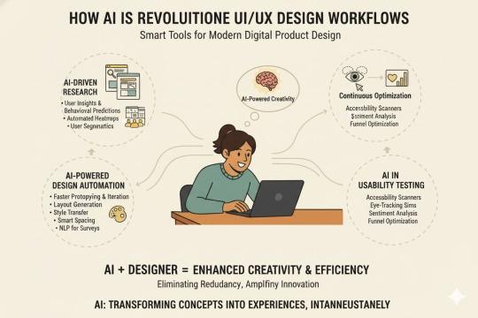 How AI Is Revolutionizing UI/UX Design Workflows	