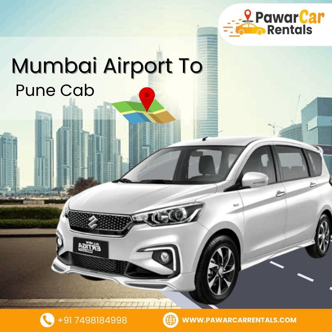 Fast Mumbai Airport To Pune Cab Booking for Outstation Trips