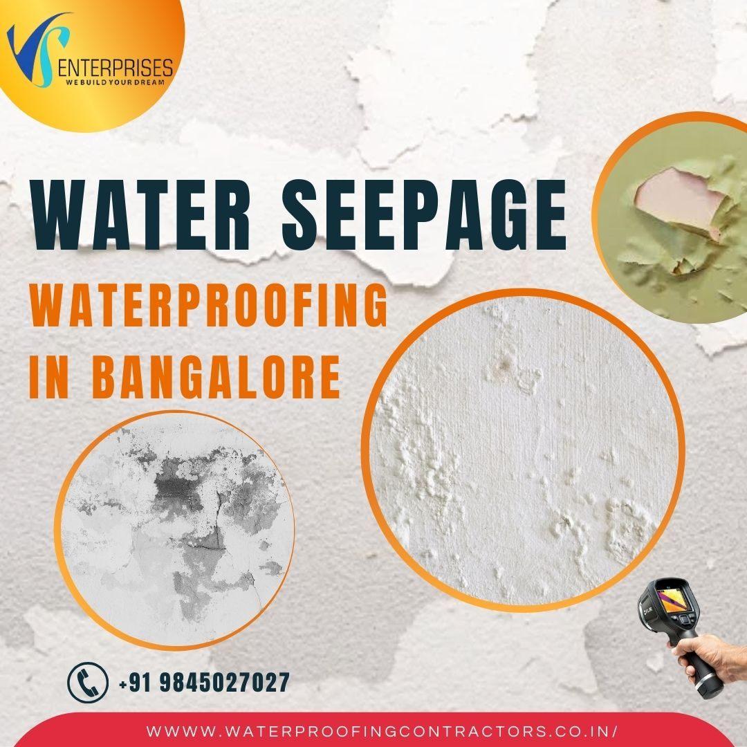 Water seepage Waterproofing Contractors in Whitefield, Bangalore