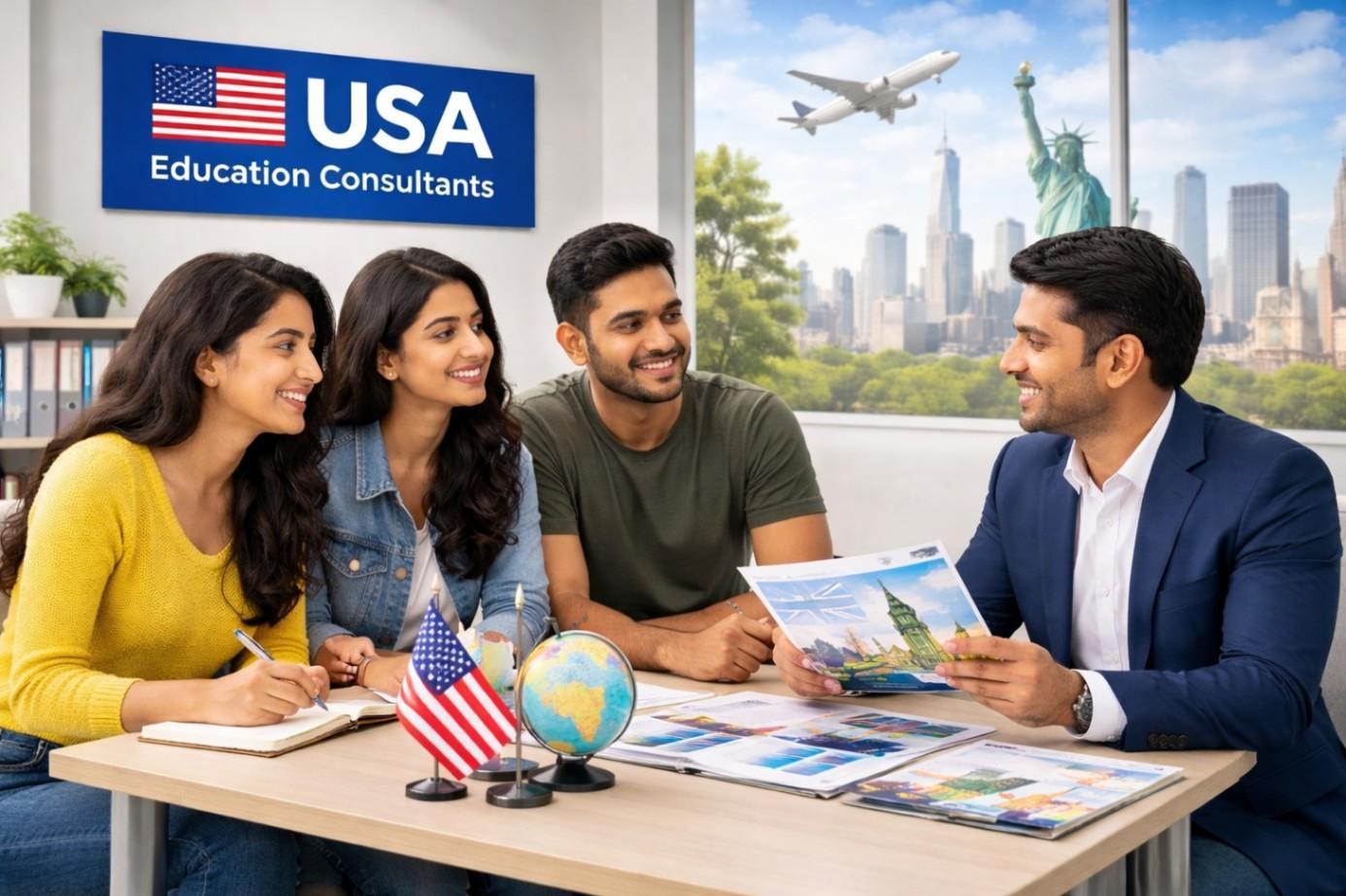 Expert USA Education Consultants Guiding Indian Students Abroad