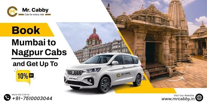Mr. Cabby Intercity Cabs for Mumbai to Nagpur Travel