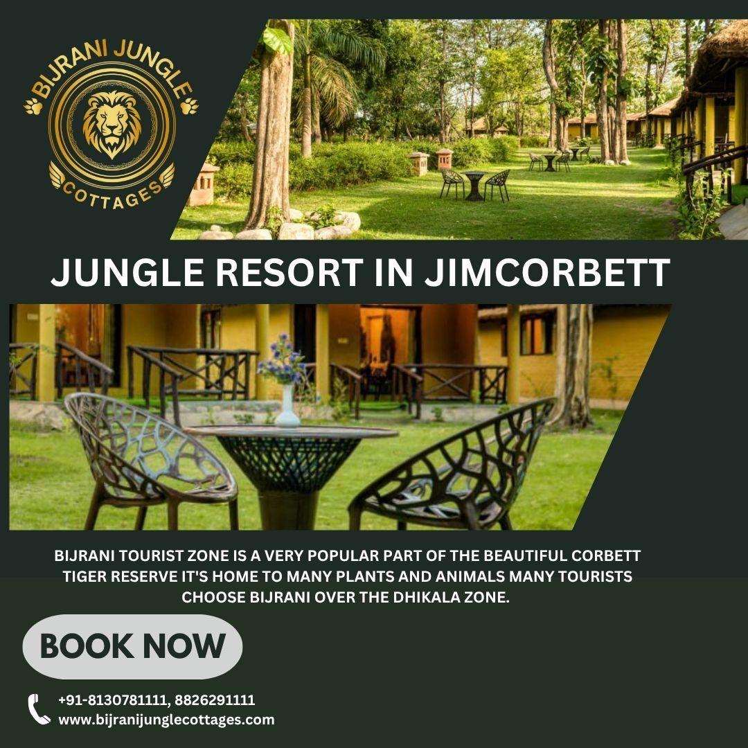 Jungle Resort in Jim Corbett  Stay Close to Nature