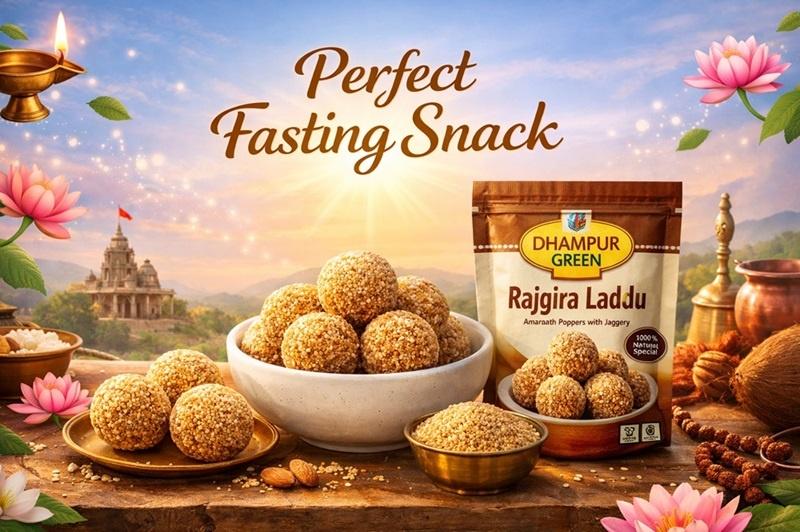 Perfect Fasting Snack: Rajgira Laddu by Dhampur Green