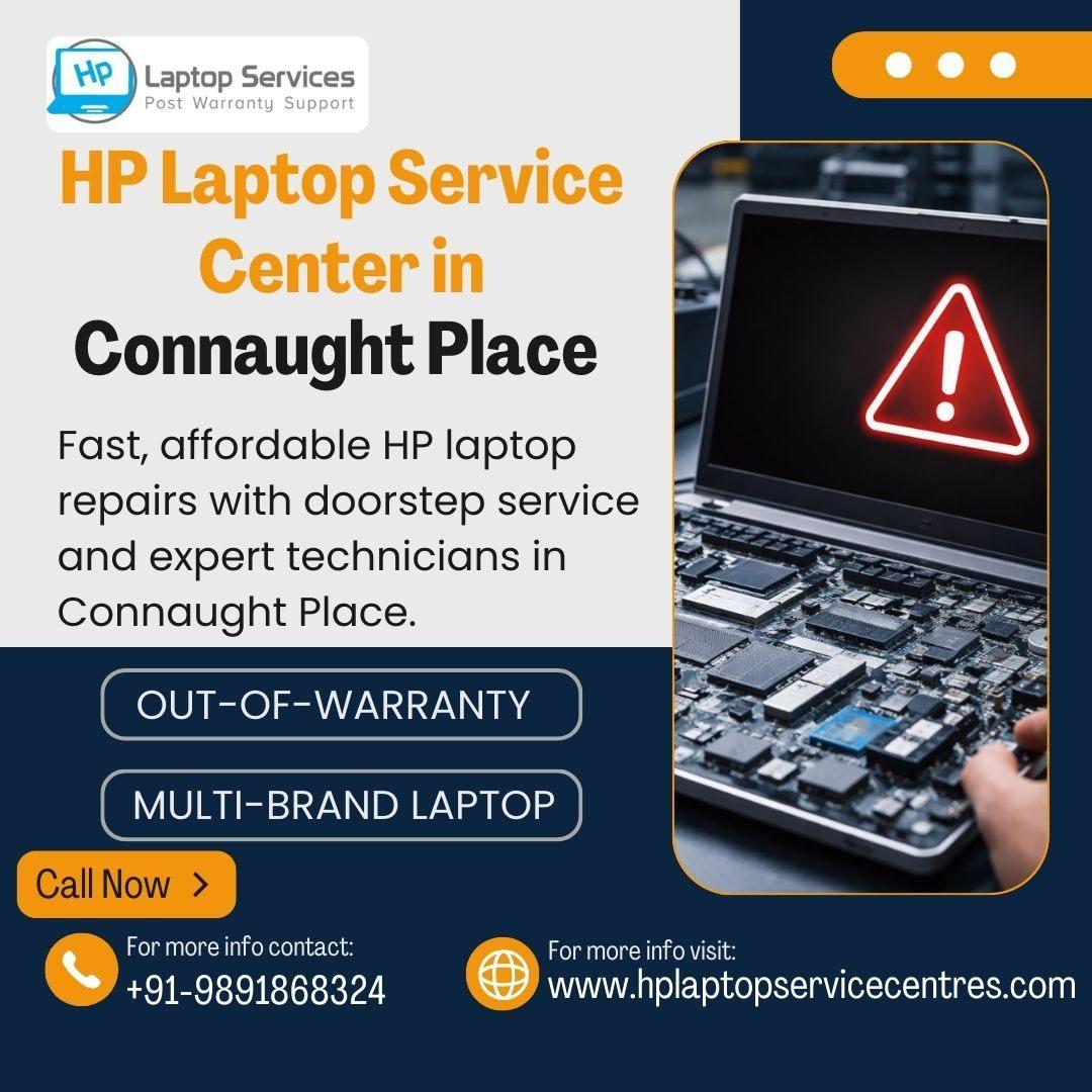 Reliable HP Laptop Service Center in Connaught Place