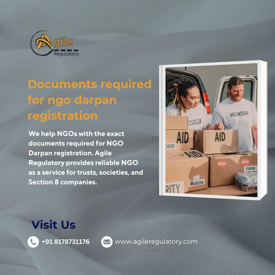 Trusted NGO Darpan Registration Consultants