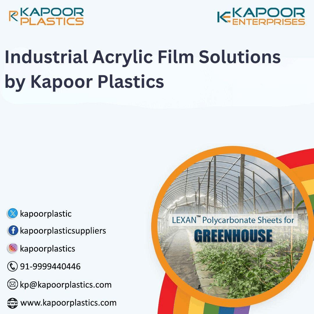 Industrial Acrylic Film Solutions by Kapoor Plastics