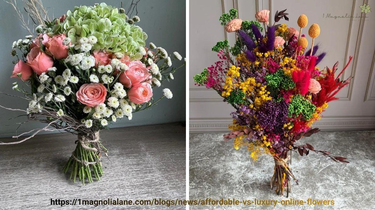 Trendy Luxury vs. Budget Blooms: Shop the Best Online Flower Picks