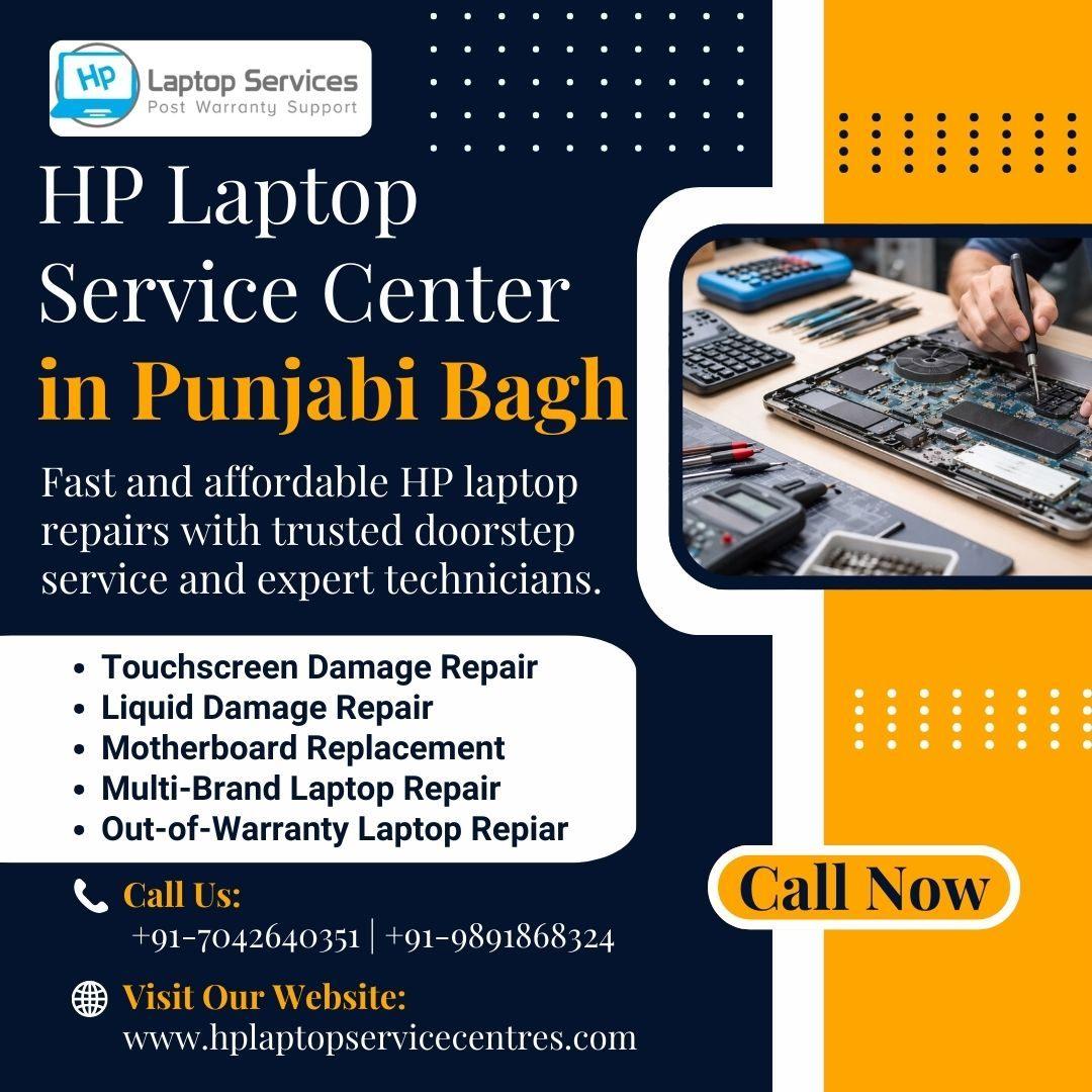 Trusted HP Laptop Repairs in Punjabi Bagh